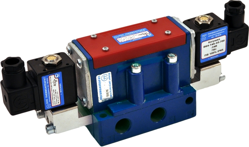 Пневмораспределители  В64-34А-03, В64-33А-03